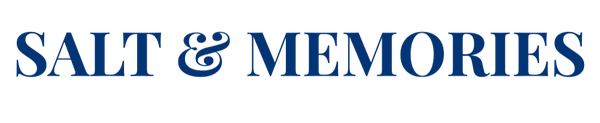 Logo of 'Salt & Memories' on a white background