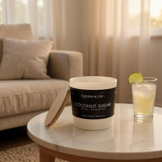 Montego Bay Rhythm Candle – Coconut, Lime & Vanilla 350g | Luxury Coco Soy, Australia