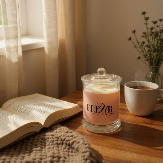 Fleur Candle – Gardenia, Jasmine Candle 350g | Luxury Coco Soy, Australia