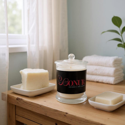 French Vanilla Bourbon Candle 350g | Luxury Coco Soy | Australia