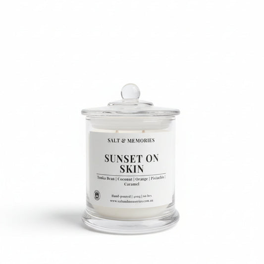 Sunset On Skin Candle – Coconut, Caramel & Vanilla 350g | Australia